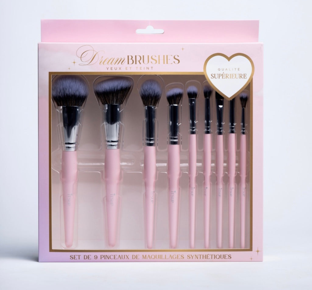 DreamBrush - Set de 9 pinceaux