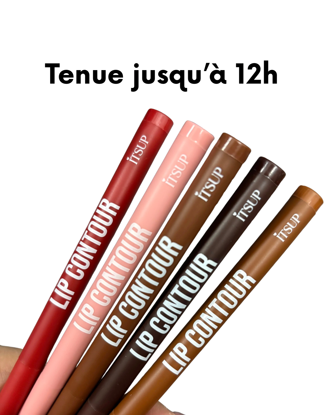 Contour lèvres : tenue 12h ⏱️ + fini lumineux ✨