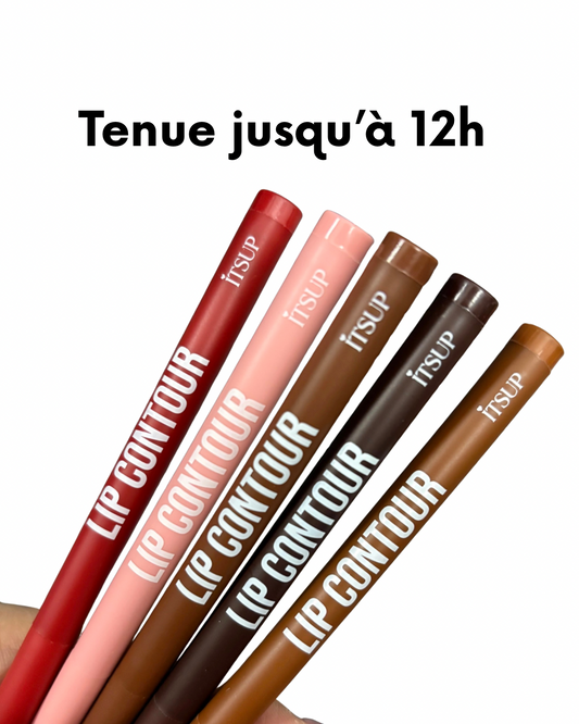 Contour lèvres : tenue 12h ⏱️ + fini lumineux ✨