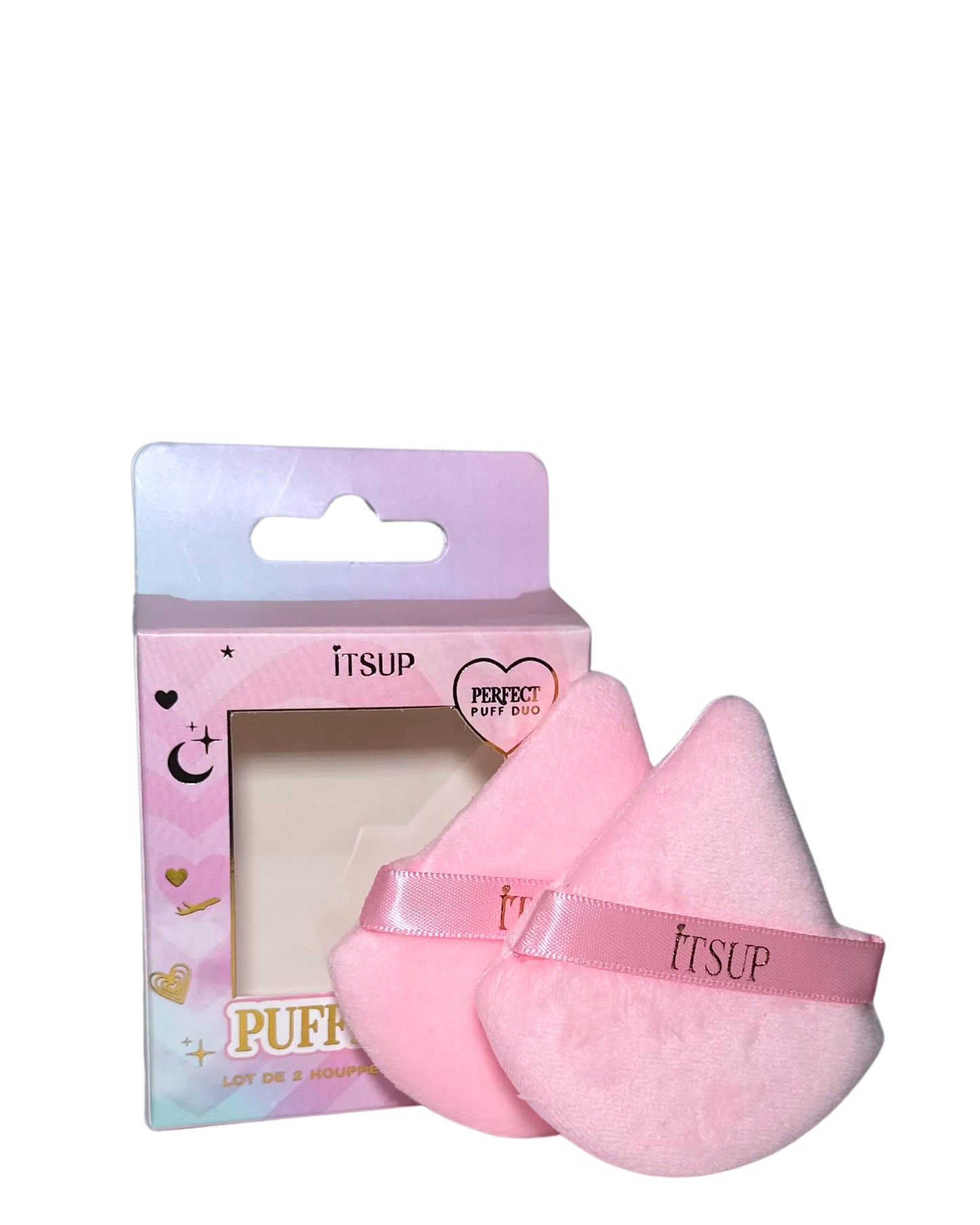 Houpettes : teint MOINS BRILLANT, fini plus naturel