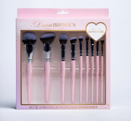 DreamBrush - Set de 9 pinceaux